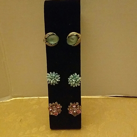 Vintage screw earrings - Picture 1 of 7